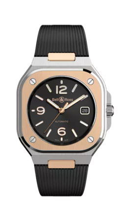 BR 05 BLACK STEEL & GOLD