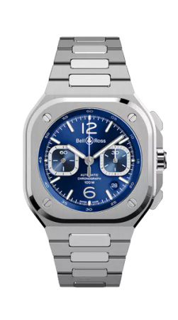 BR 05 CHRONO BLUE STEEL