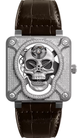 BR 01 LAUGHING SKULL FULL DIAMOND