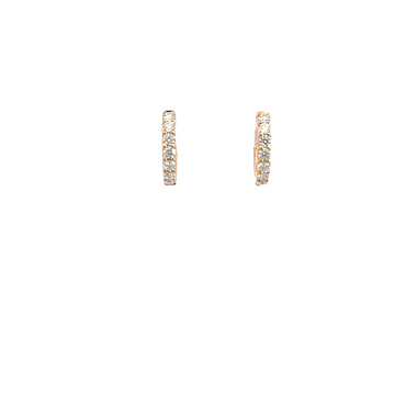 ROSEGOLD CREOLEN DIA LITTLE