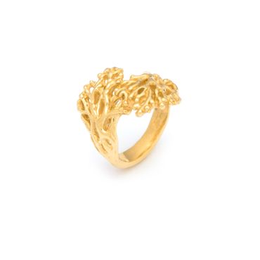 ring contrarié koralle