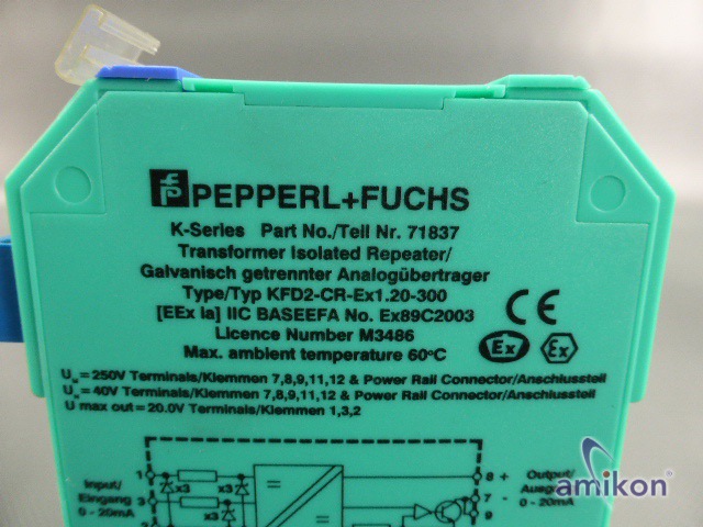 Pepperl+Fuchs Fabrik Transmitterspeisegerät SMART KFD2-STC5-Ex1.2O.H