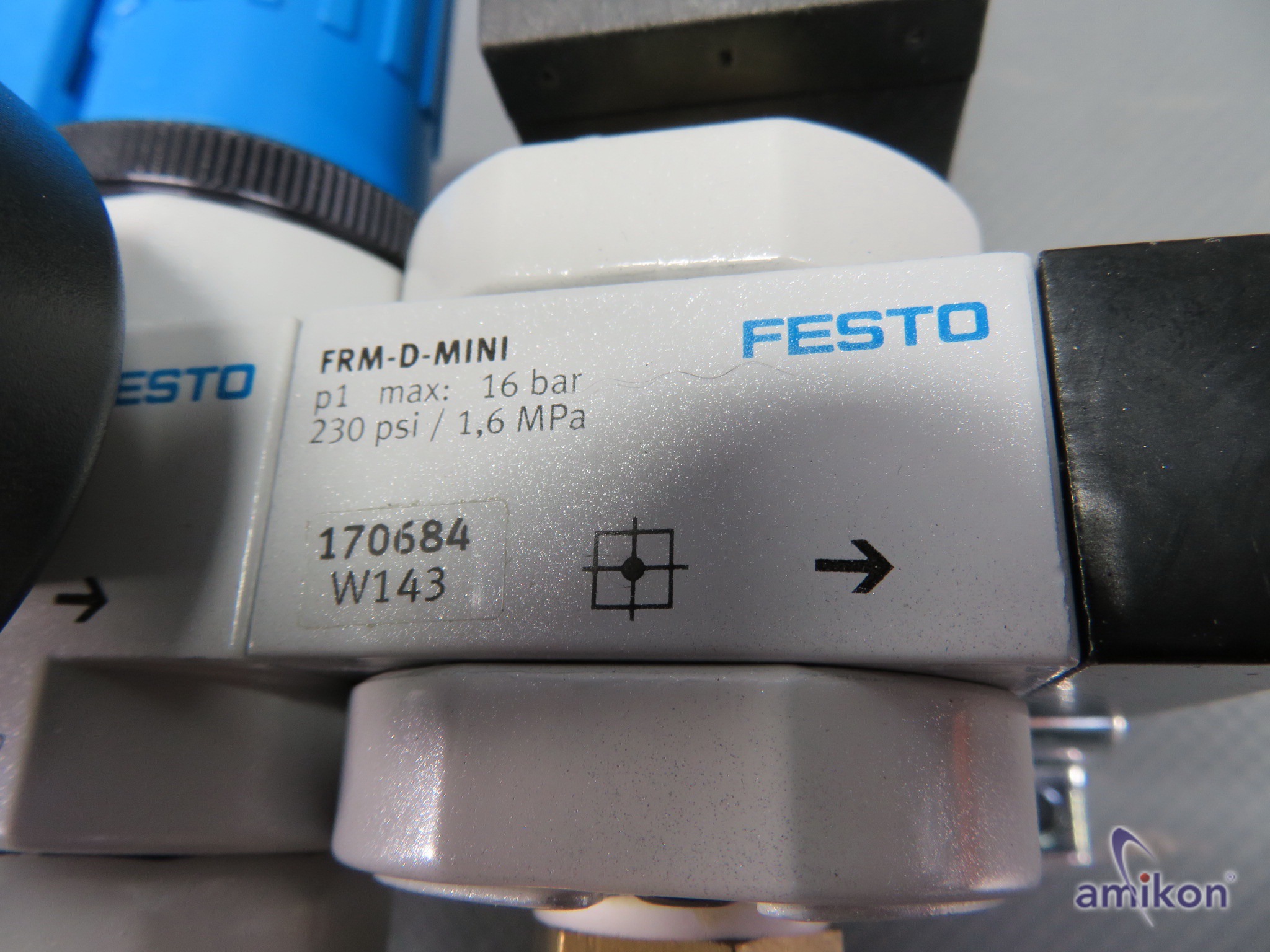 Festo Einschaltventil HE-D-MINI 170681 , 170684 u. LFR-D-5M-Mini