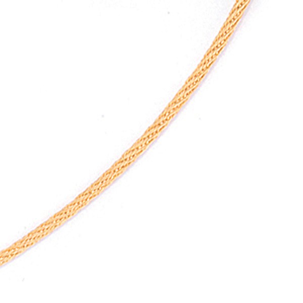 1.1mm Halsreif 750 Gelbgold rund 50cm