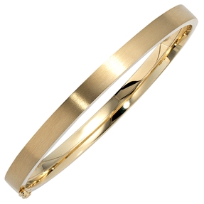 Armreif Armband 333 Gold Gelbgold mattiert Steckverschluss Armschmuck Damen Armreif Armband 333 Gold Gelbgold mattiert Steckverschluss Armschmuck Damen