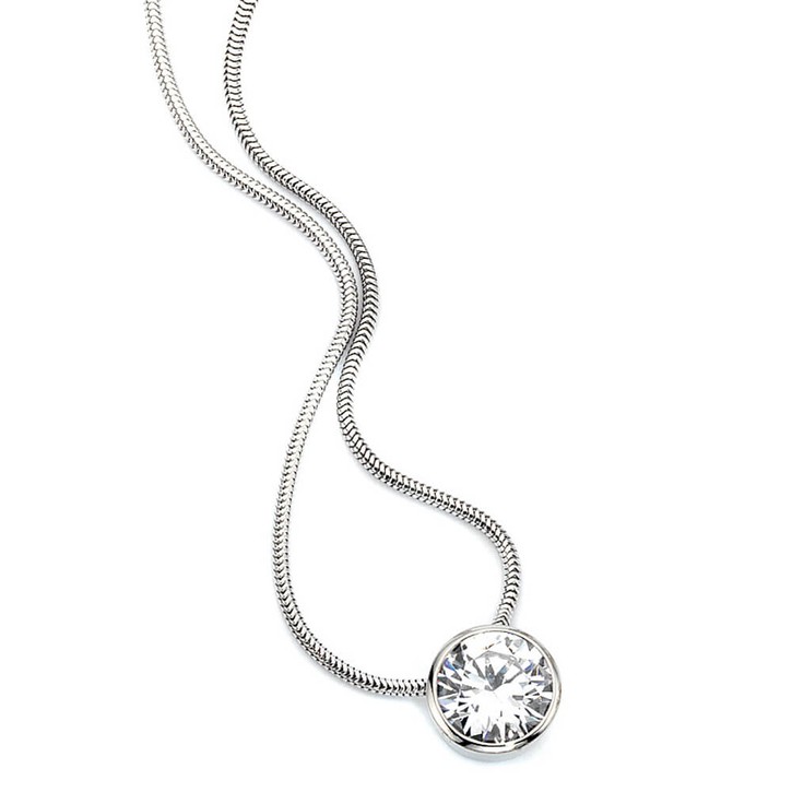 Zirkonia Anhänger aus 925 Silber
