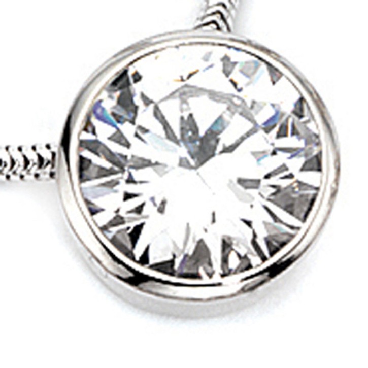 Zirkonia Anhänger aus 925 Silber