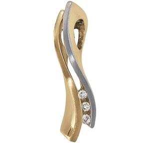 Halsschmuck Anhänger Diamanten Brillanten 585 Gold Gelbgold Damen Halsschmuck Anhänger Diamanten Brillanten 585 Gold Gelbgold Damen