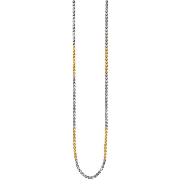 Zopfkette 585 Gold 42cm