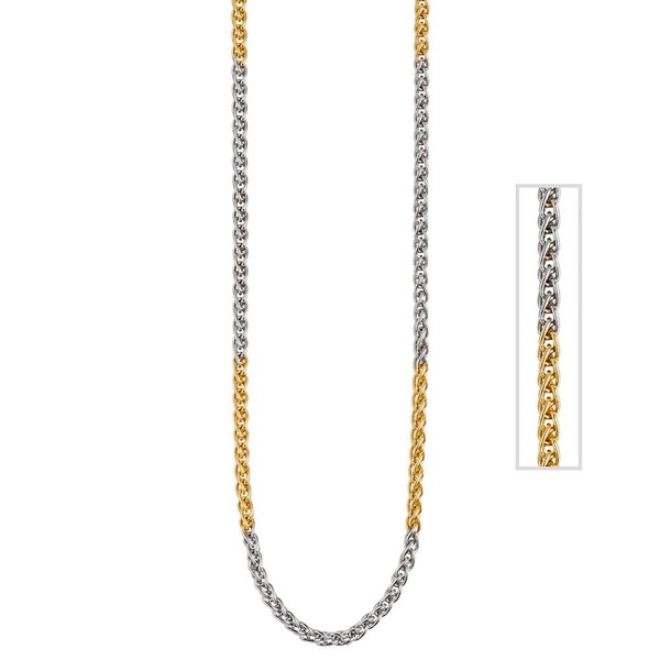 Zopfkette 585 Gold 42cm