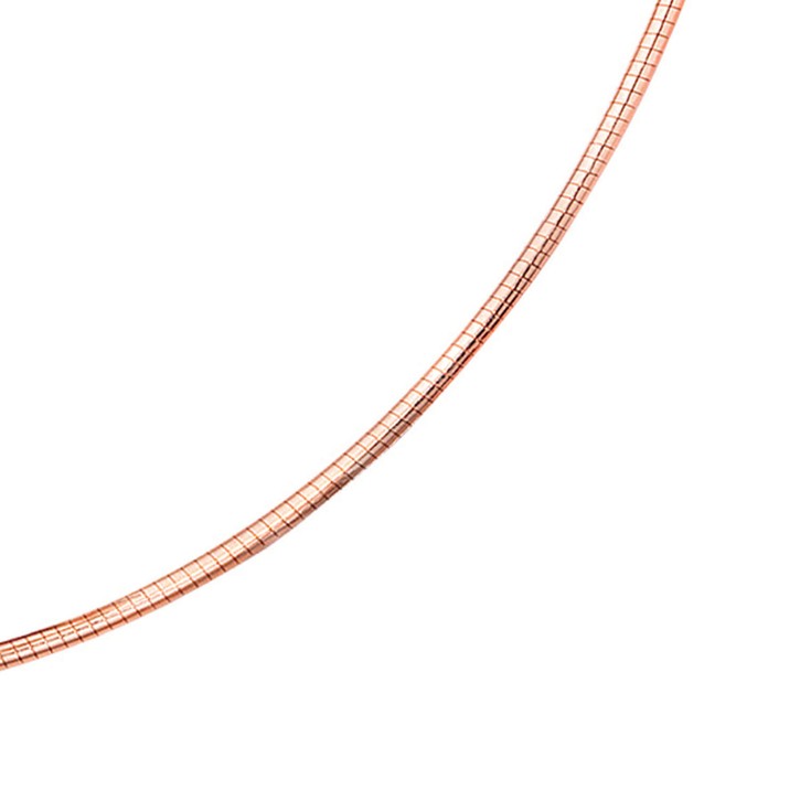 Halsreif 1.8mm 585 Rotgold 42cm