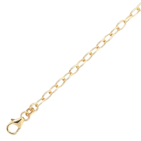 Verlängerungskettchen 7cm Verlängerung Kette 333 Gold Gelbgold Weit-Anker-Kette