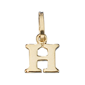 Buchstabe " H " Ketten Anhänger Goldanhänger 333 Gold Einhänger Unisex Buchstabe " H " Ketten Anhänger Goldanhänger 333 Gold Einhänger Unisex