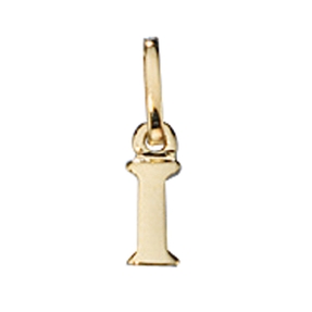 Buchstabe " I " Ketten Anhänger Goldanhänger 333 Gold Einhänger Unisex Buchstabe " I " Ketten Anhänger Goldanhänger 333 Gold Einhänger Unisex