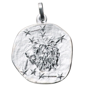 Sternzeichen Löwe - Anhänger aus 925 Echt Silber Sterlingsilber Halsschmuck
