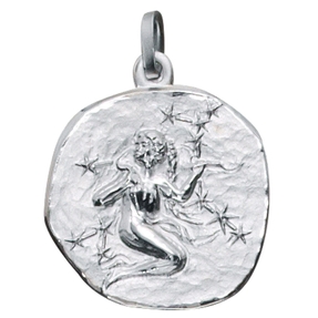Sternzeichen Jungfrau - Anhänger aus 925 Echt Silber Sterlingsilber Halsschmuck Sternzeichen Jungfrau - Anhänger aus 925 Echt Silber Sterlingsilber Halsschmuck