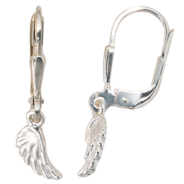 Ohrhänger Flügel aus 925 Silber