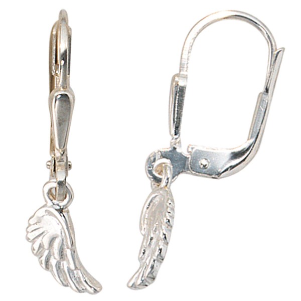 Ohrhänger Flügel aus 925 Silber
