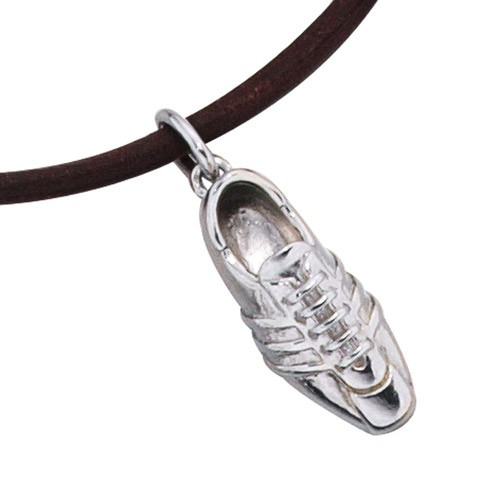Anhänger Fußballschuh aus 925 Echt Silber