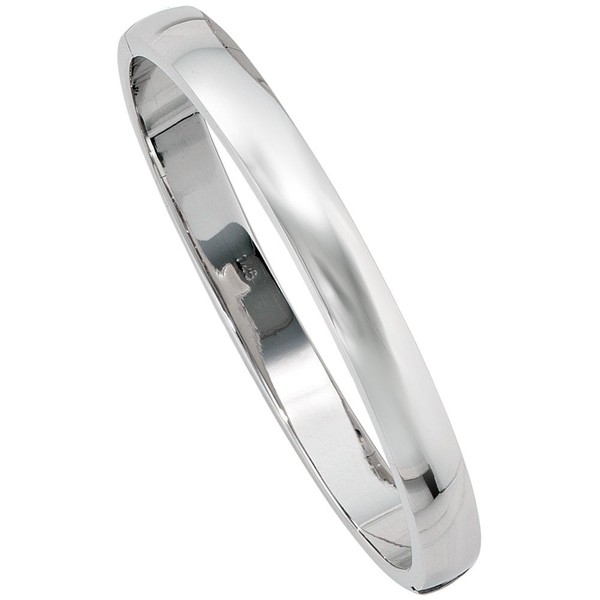 Armreif aus 925 Sterlingsilber oval