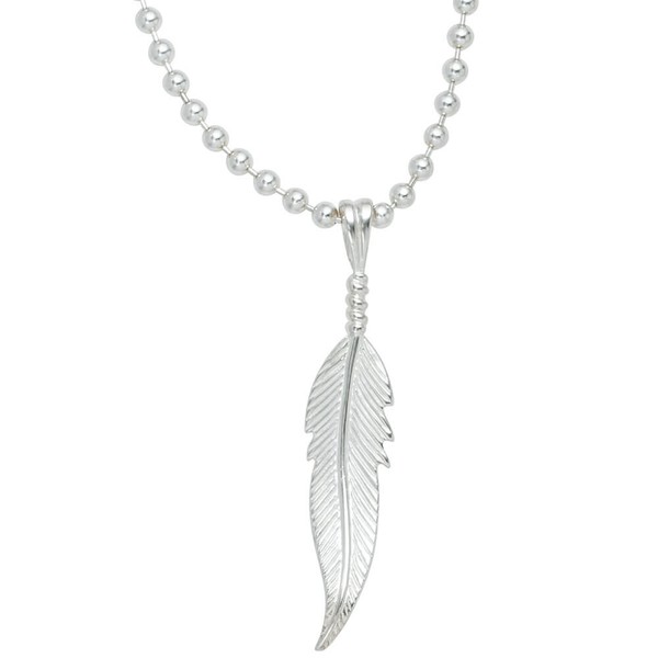 Feder Anhänger aus 925 Sterlingsilber