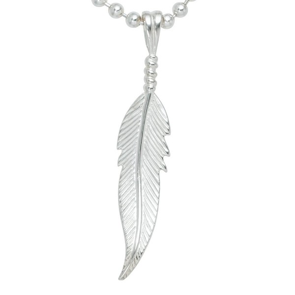 Feder Anhänger aus 925 Sterlingsilber