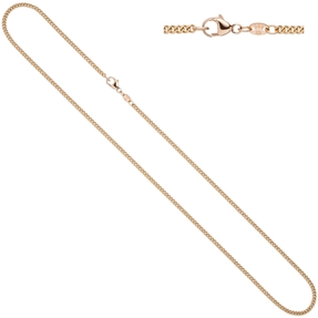 2,0mm Panzerkette Kette Collier 585 Rotgold Gold Goldkette 45 cm Unisex 2,0mm Panzerkette Kette Collier 585 Rotgold Gold Goldkette 45 cm Unisex