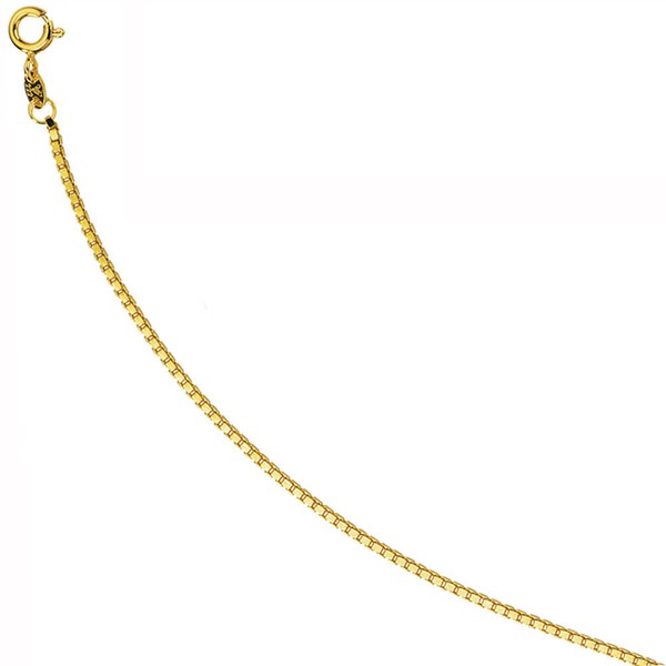 1,5mm Venezianerkette 333 Gelbgold 50 cm
