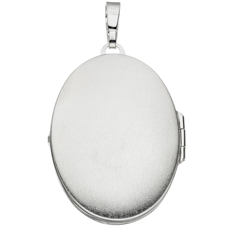 Medaillon zum Öffnen 925 Silber oval