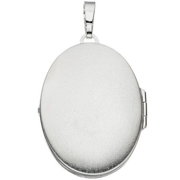 Medaillon zum Öffnen 925 Silber oval