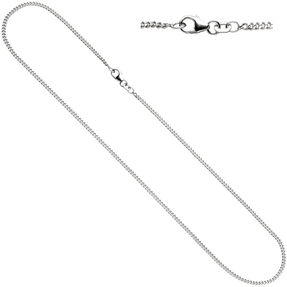 2,1mm Panzerkette Panzer Kette Collier 925 Silber Silberkette 50 cm Unisex