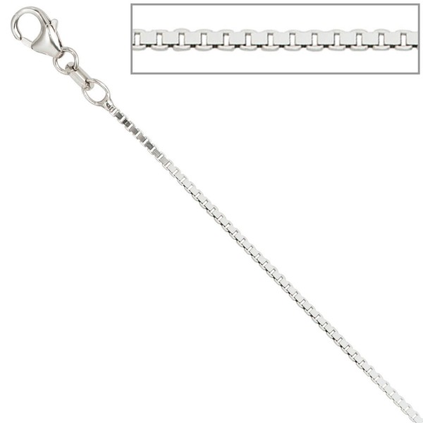 1,2mm Venezianerkette 925 Silber 38 cm