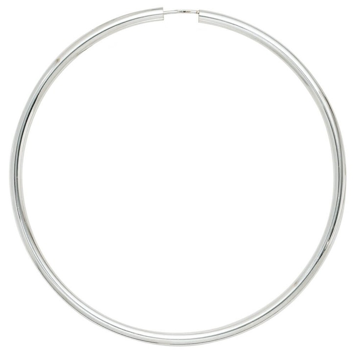 Paar Creolen 70mm 925 Echt Silber