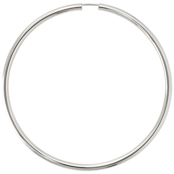 Paar Creolen 70mm 925 Echt Silber