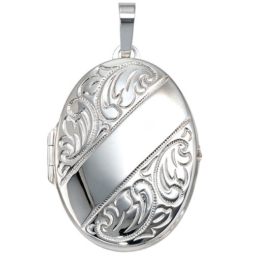 Medaillon aus 925 Echt Silber Damen