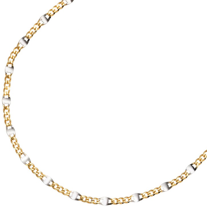 2mm Stegpanzerkette 333 Gelbgold 45cm