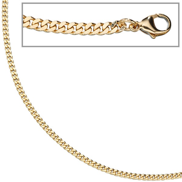 2,6mm Panzerkette 333 Gelbgold 60cm