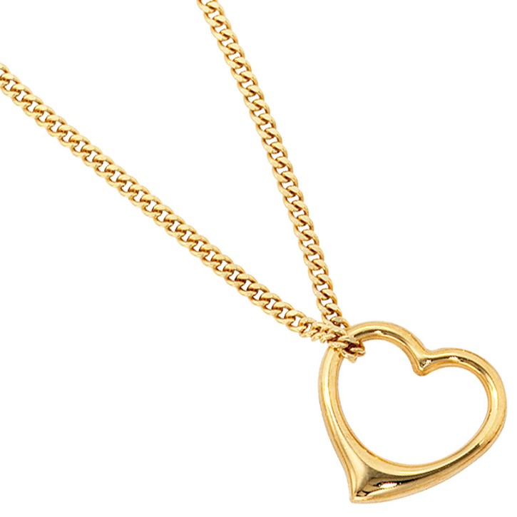 Anhänger Herz 585 Gold Gelbgold
