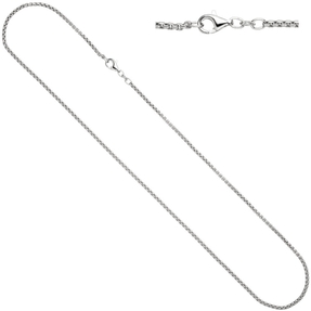 2,5mm Venezianerkette Silberkette Kette Collier 925 Silber oval 50cm Unisex
