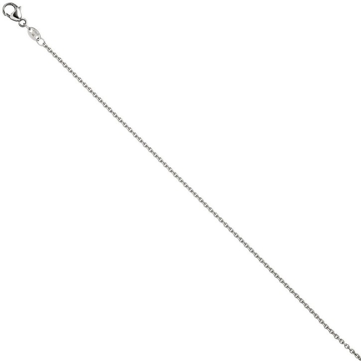 1,5mm Platinkette aus 950 Platin Damen 45cm