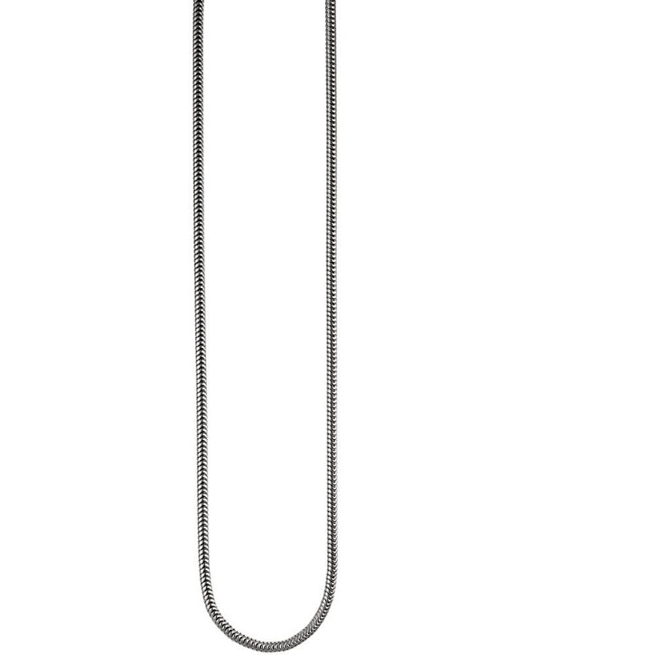 3,1mm Schlangenkette 925 Silber 45cm Damen