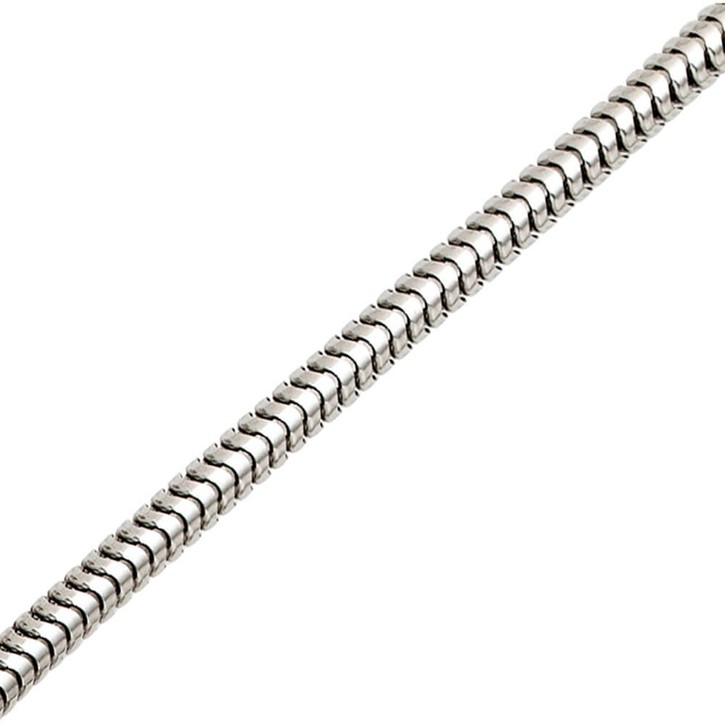 3,1mm Schlangenkette 925 Silber 45cm Damen