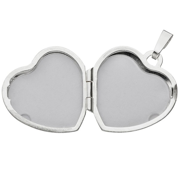 Medaillon zum Öffnen Herz 925 Silber Damen