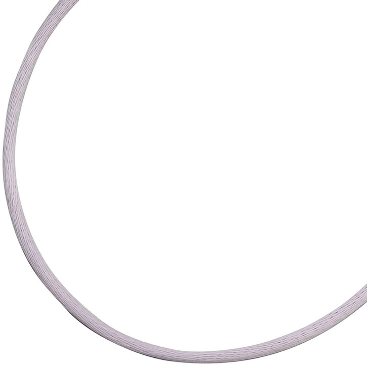 2,8mm Collier flieder Karabiner 925 Silber 42cm