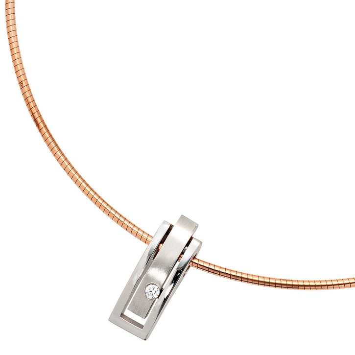 Anhänger Diamant 950 Platin Damen