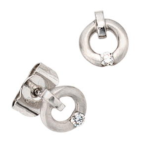 Ohrstecker Stecker Diamanten Brillanten rund 950 Platin für Damen Ohrstecker Stecker Diamanten Brillanten rund 950 Platin für Damen