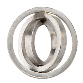 Anhänger aus 950 Platin ein Ring eingelegt im Anderen für Damen