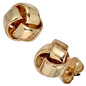 Ohrstecker Ohrringe Ohrschmuck aus 585 Gold Gelbgold glänzend