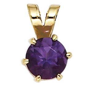 Anhänger Amethyst lila violett & 585 Gold Gelbgold Halsschmuck Damen Anhänger Amethyst lila violett & 585 Gold Gelbgold Halsschmuck Damen