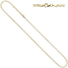 2,7mm Zwillingspanzerkette Kette Halskette aus 333 Gold Gelbgold 45cm 2,7mm Zwillingspanzerkette Kette Halskette aus 333 Gold Gelbgold 45cm